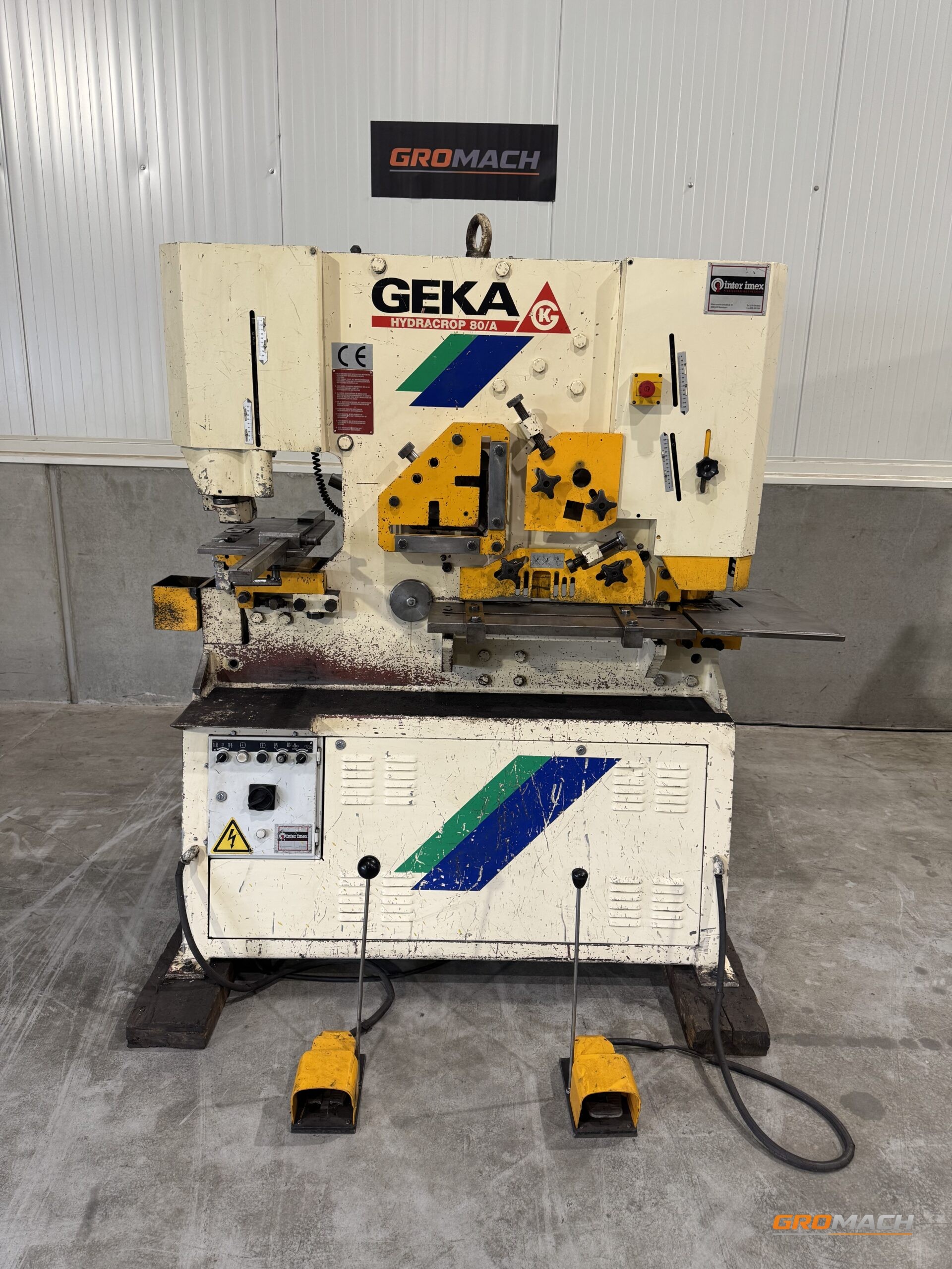 GEKA hydracrop 80/A ponsknipmachine
